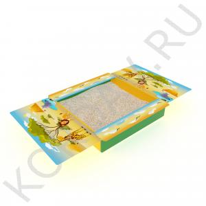 Песочница с крышкой МАФ 8.211 (0)